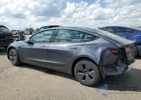 2022 Tesla Model 3 from USA, damaged, VIN 5YJ3E1EB2NF238553